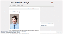 Desktop Screenshot of jessedsavage.com